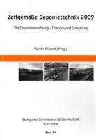 Martin Kranert - Zeitgemäße Deponietechnik 2009