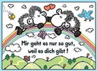 sheepworld (Puzzle), Mir geht es nur so gut, weil es dich gibt!