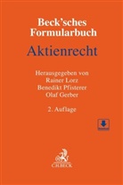Gerber, Olaf Gerber, Olaf Gerber u a, Lor, Rainer Lorz, Pfistere... - Beck'sches Formularbuch Aktienrecht, m. CD-ROM