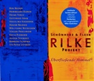 Rainer M. Rilke, Rainer Maria Rilke, Ben Becker, Hannelore Elsner, Heino Ferch - Rilke Projekt, Überfließende Himmel, Limited Edition, 1 Audio-CD (Hörbuch)