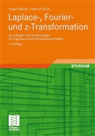 Ulrich, Helmut Ulrich, Webe, Huber Weber, Hubert Weber - Laplace-, Fourier- und z-Transformation