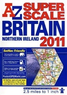 A-Z Super Scale Britain, Northern Ireland 2011