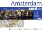 Amsterdam PopOut Map, 4 maps