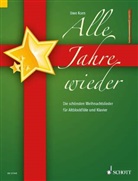 Alle Jahre wieder, für Altblockflöte und Klavier, Klavierpartitur und Altblockflötenstimme