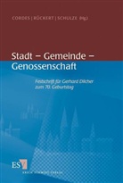 Albrecht Cordes, Joachi Rückert, Joachim Rückert, Reiner Schulze - Stadt - Gemeinde - Genossenschaft