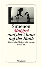 Georges Simenon - Sämtliche Maigret-Romane - Bd. 41: Maigret und der Mann auf der Bank
