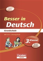 Kamp, Julia Kamps, Muschkowsk, Andrea Muschkowski, Wobben, Ninja Wobben - Besser in Deutsch, Grundschule: 3. Klasse, Übungsbuch