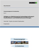 Klaus Emmerich - SixSigma zur Optimierung der Kostenträgerrechnung in Krankenhäusern und Rehabilitationseinrichtungen