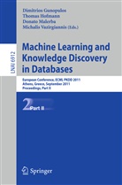 Dimitrios Gunopulos, Thoma Hofmann, Thomas Hofmann, Donato Malerba, Donato Malerba et al, Michalis Vazirgiannis - Machine Learning and Knowledge Discovery in Databases, Part II