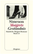 Georges Simenon - Sämtliche Maigret-Romane - Bd. 54: Maigrets Geständnis