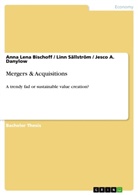 Anna L. Bischoff, Anna Len Bischoff, Anna Lena Bischoff, Jesco Danylow, Jesco A Danylow, Jesco A. Danylow... - Mergers & Acquisitions