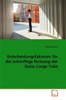 Dominik Hauk - Entscheidungsfaktoren für die zukünftige Nutzung der Swiss Cargo Tube