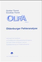 Dorothea Thomé, Günther Thomé - Oldenburger Fehleranalyse (OLFA)