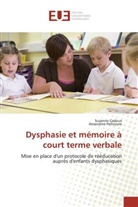 Suzann Cadoux, Suzanne Cadoux, Collectif, Amandine Pellizzaro - Dysphasie et memoire a court