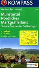 Kompass Karten: Kompass Karte Münstertal, Nördliches Markgräflerland