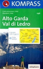 Kompass Karten: Kompass Karte Alto Garda, Val di Ledro