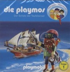 Die Playmos, Audio-CDs - Folge.1: Die Playmos - Der Schatz der Teufelsinsel, 1 Audio-CD (Hörbuch)