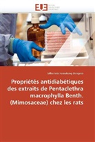 Dongmo-G, Gilles Inès Fomekong Dongmo - Proprietes antidiabetiques des