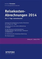 Reisekosten-Abrechnungen: Für 1-7 Tage, Formular-Sammeltaschen 2012