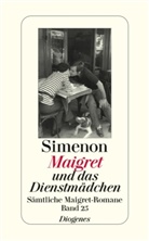 Georges Simenon - Sämtliche Maigret-Romane - Bd. 25: Maigret und das Dienstmädchen