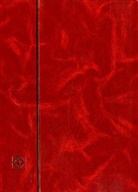 Leuchtturm Albenverlag - Einsteckbuch DIN A4, 32 schwarze Seiten, rot
