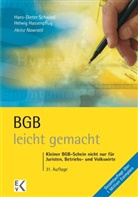 Heinz Nawratil, Han D Schwind, H Hauptmann, Peter H Hauptmann, Hans D Schwind - BGB - leicht gemacht