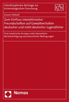 Susann Rabold - Zum Einfluss interethnischer Freundschaften auf Gewaltverhalten deutscher und nicht-deutscher Jugendlicher