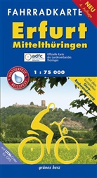 Lut Gebhardt, Lutz Gebhardt - Fahrradkarte Erfurt, Mittelthüringen