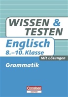 David Clarke - Wissen & Testen: Englisch, 8.-10. Klasse, Grammatik