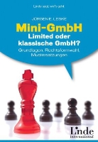 Jürgen E. Leske - Mini-GmbH, Limited oder neue klassische GmbH?