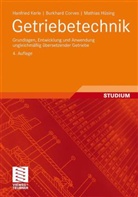 CORVE, Burkhar Corves, Burkhard Corves, Burkhard J. Corves, Hüsing, Mathias Hüsing... - Getriebetechnik