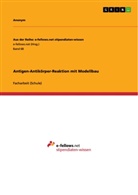 Anonym, Anonymous, Ceren Durak - Antigen-Antikörper-Reaktion mit Modellbau
