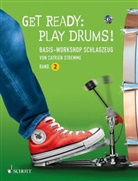 Catrien Stremme, Beatritze Crespo - Get Ready: Play Drums!, m. Audio-CD. Bd.2