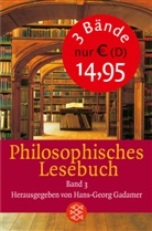 Hans Georg Gadamer, Hans-Georg Gadamer, Han Georg Gadamer, Hans Georg Gadamer - Philosophisches Lesebuch, 3 Bde.