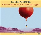 Jules Verne, Rufus Beck - Reise um die Erde in achtzig Tagen, 6 Audio-CDs (Hörbuch)
