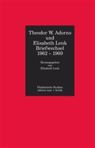 Theodor W Adorno, Theodor W. Adorno, Elisabeth Lenk, Lenk, Lenk, Elisabeth Lenk... - Briefwechsel 1962-1969