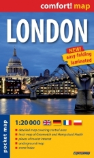 Collectif, PLAN POCHE - Comfort! map, pocket map: LONDON