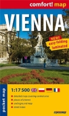 Comfort! map, pocket map: Vienna