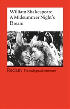 William Shakespeare, Bernhar Reitz, Bernhard Reitz - A Midsummer Night's Dream. Englischer Text mit deutschen Worterklärungen. B2 (GER)