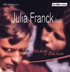 Julia Franck, Julia Franck - Rücken an Rücken, 9 Audio-CDs (Hörbuch)