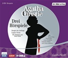 Agatha Christie, Angelika Bartsch, Julia Costa, Ernst Fritz, Peter Fröhlich, Ernst-Fritz Fürbringer... - Drei Hörspiele, 2 Audio-CDs (Hörbuch)