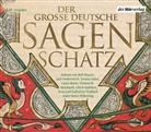Ludwi Bechstein, Ludwig Bechstein, Brüder Grimm, Jacob Grimm, Wilhelm Grimm, Rolf Boysen... - Der große deutsche Sagenschatz, 6 Audio-CDs (Hörbuch)