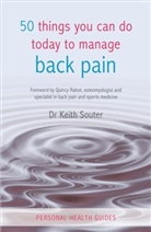 Dr Keith Souter, Keith Souter, Keith M. Souter, SOUTER KEITH M - 50 Things You Can Do Today to Manage Back Pain
