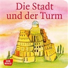 Susann Brandt, Susanne Brandt, Klaus-Uwe Nommensen, Petra Lefin - Die Stadt und der Turm. Der Turmbau zu Babel. Mini-Bilderbuch.