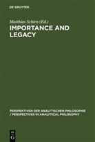 Matthias Schirn - Frege: Importance and Legacy