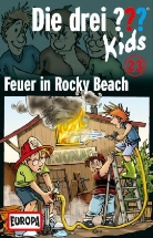Ulf Blanck - Die drei Fragezeichen-Kids, Cassetten - Bd.23: Die drei Fragezeichen-Kids - Feuer in Rocky Beach, 1 Cassette