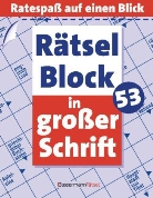 Eberhard Krüger - Rätselblock in großer Schrift. Bd.53