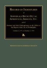Record of Indentures of Individuals Bound Out as Apprentices, Servants, Etc., and of German and Other Redemptioners in the Office of the Mayor of the