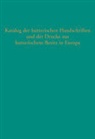 Gottfrie Seebass, Gottfried Seebass - Katalog der hutterischen Handschriften und der Drucke aus hutterischem Besitz in Europa