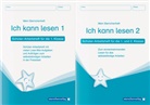 Katrin Langhans, sternchenverlag GmbH, Peter Schultz, sternchenverla GmbH, sternchenverlag GmbH - Ich kann lesen 1 und 2, Hefte für die 1. und 2. Klasse, 2 Tle.